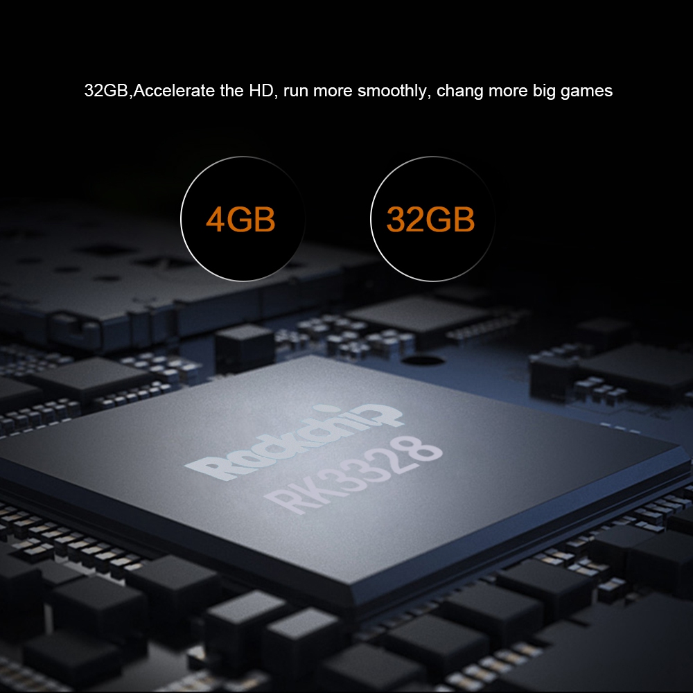 X88 Android TV OS 4GB/32GB RK3328 4K TV BOX with Voice Remote KODI 18.0 Dual Band WiFi Bluetooth Type-C USB3.0 VP9 H.265 LED Display