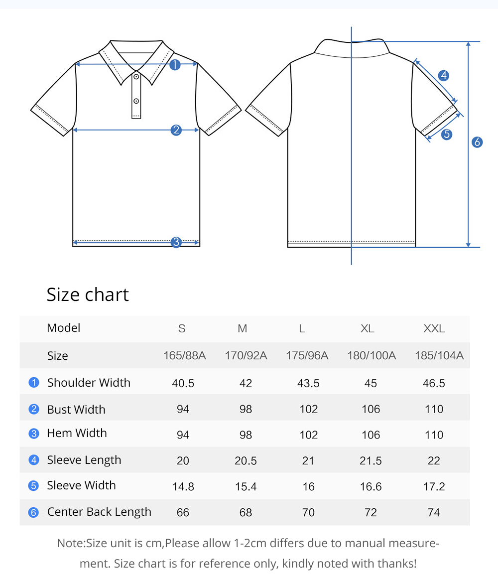 Xiaomi 90 Fun Classic Stripe Polo Shirt Breathable Fabric Wicking Moisture Size S - Navy Blue