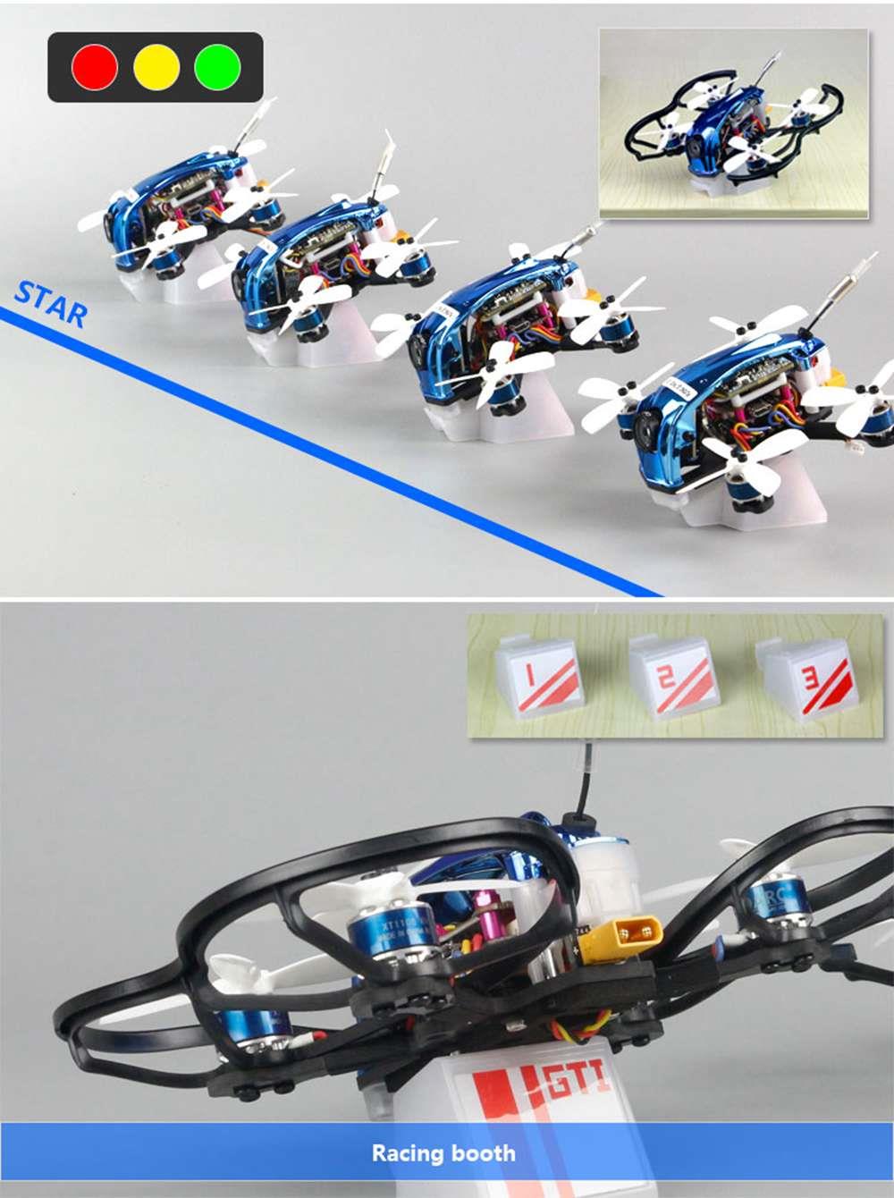 LDARC 130GTI FPV 3Inch 4S FPV Racing Drone With F411 OSD 20A 48CH 200mW VTX C1200 1200TVL Camera PNP