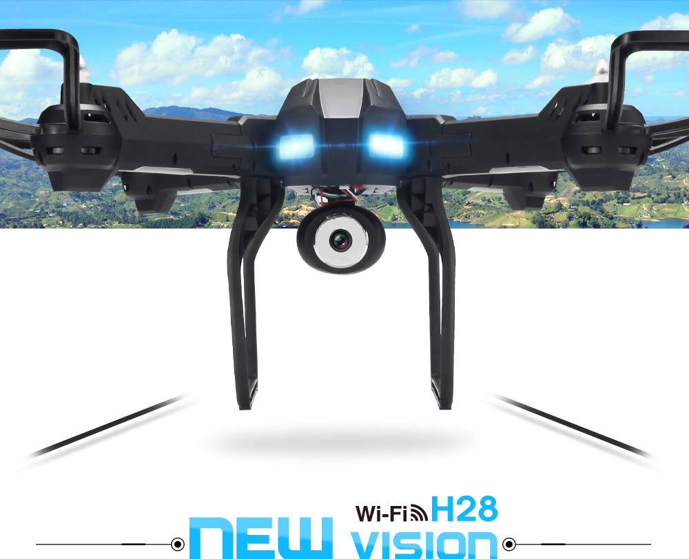 JJRC H28C With 2.0MP Camera 1 Axis Gimbal CF Mode 3D Roll 2.4G 4CH 6Axis Modular RC Quadcopter RTF