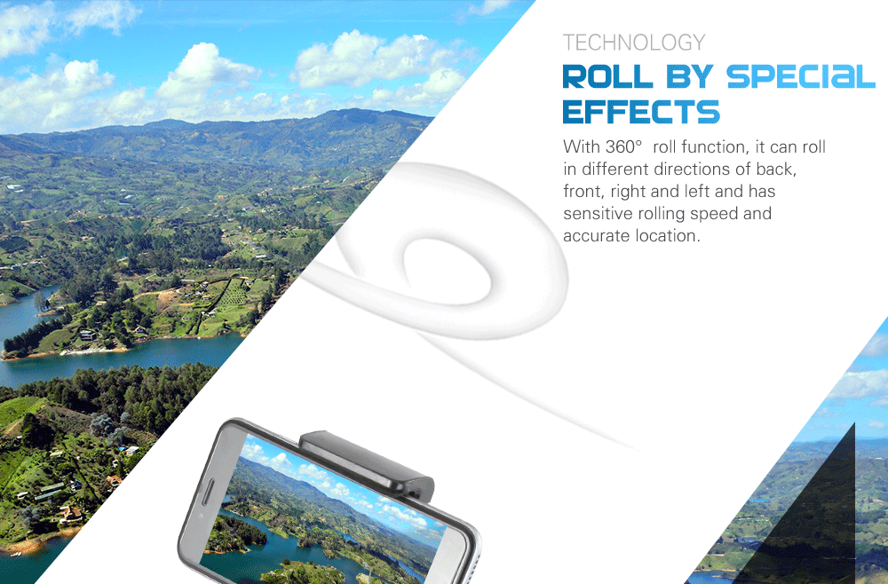 JJRC H28C With 2.0MP Camera 1 Axis Gimbal CF Mode 3D Roll 2.4G 4CH 6Axis Modular RC Quadcopter RTF