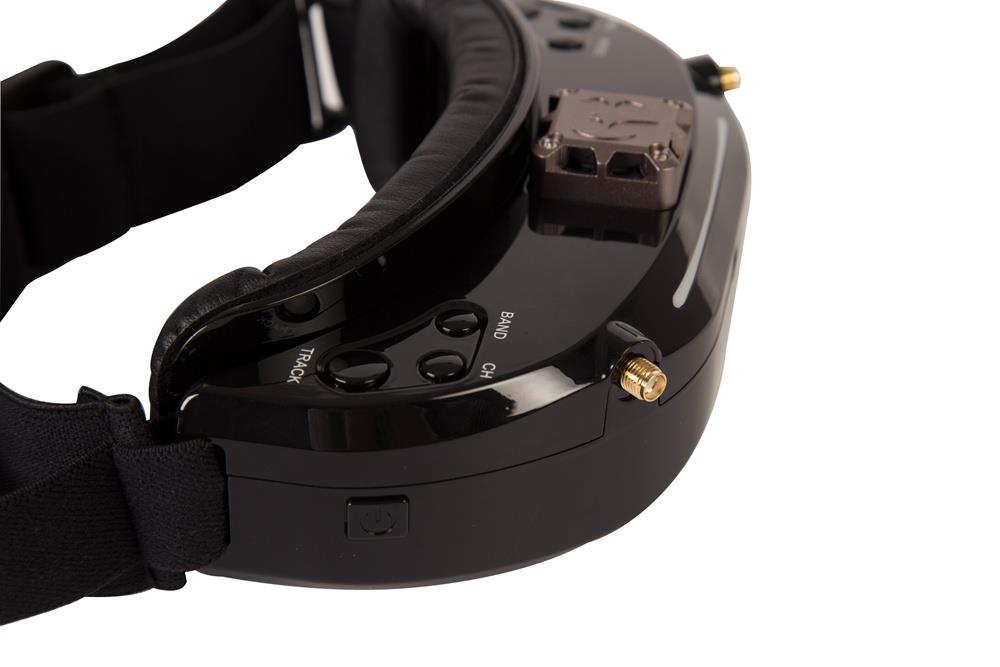 Skyzone SKY03O OLED Display 1024 X 768 5.8G 48CH Diversity FPV Video Goggles With FAN HDMI Head Tracking - Black