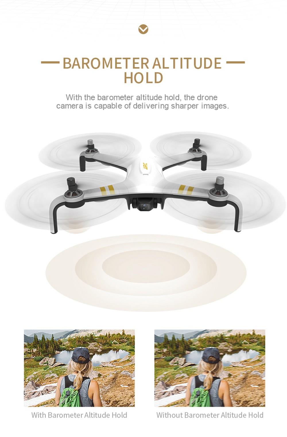 JJRC X7P 4K 5G WIFI 1km FPV GPS Brushless RC Drone With 2-axis Gimbal Ultra-sonic Optical Flow Positioning - Black