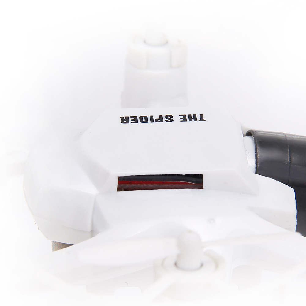 Bundle FQ777-126C MINI Spider Drone RTF White + Extra 3.7V 25C 220mAh Battery
