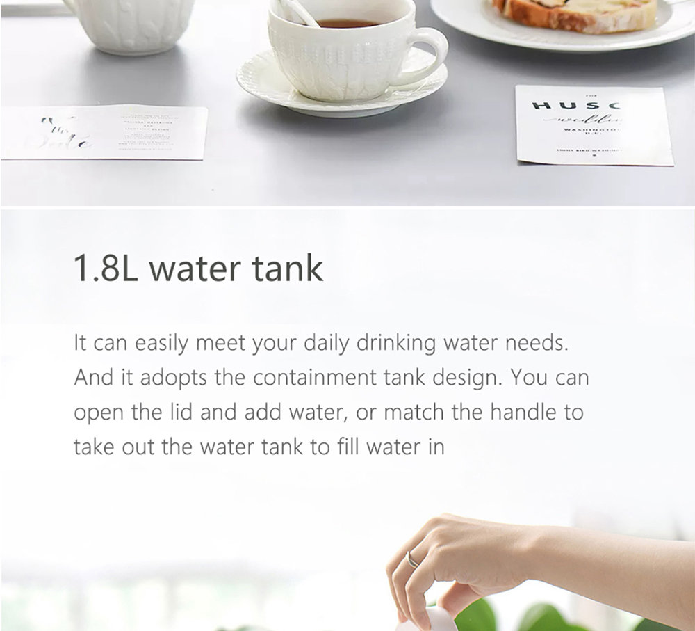 Xiaomi Smart Heat Water Dispenser Pumping Device Instant Hot Drinking Auto Heater Desktop Home