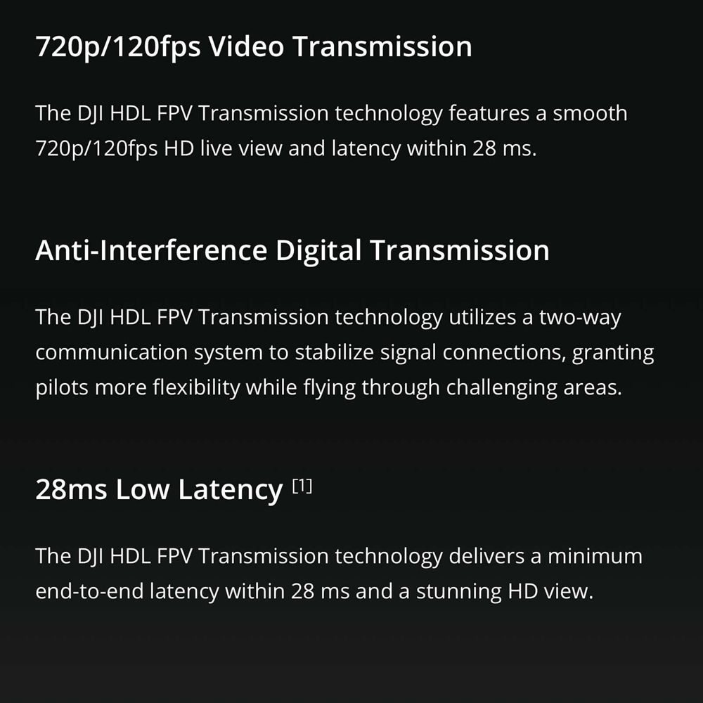 DJI Digital FPV System 4KM Range Transmitter 720P@120fps FPV Video Goggles 5.8G 8CH Air Unit 1080P Cam For Racing Drone