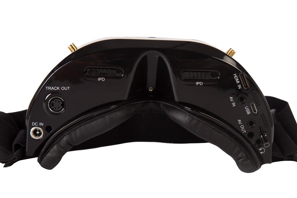 Skyzone SKY03O OLED Display 1024 X 768 5.8G 48CH Diversity FPV Video Goggles With FAN HDMI Head Tracking - Black