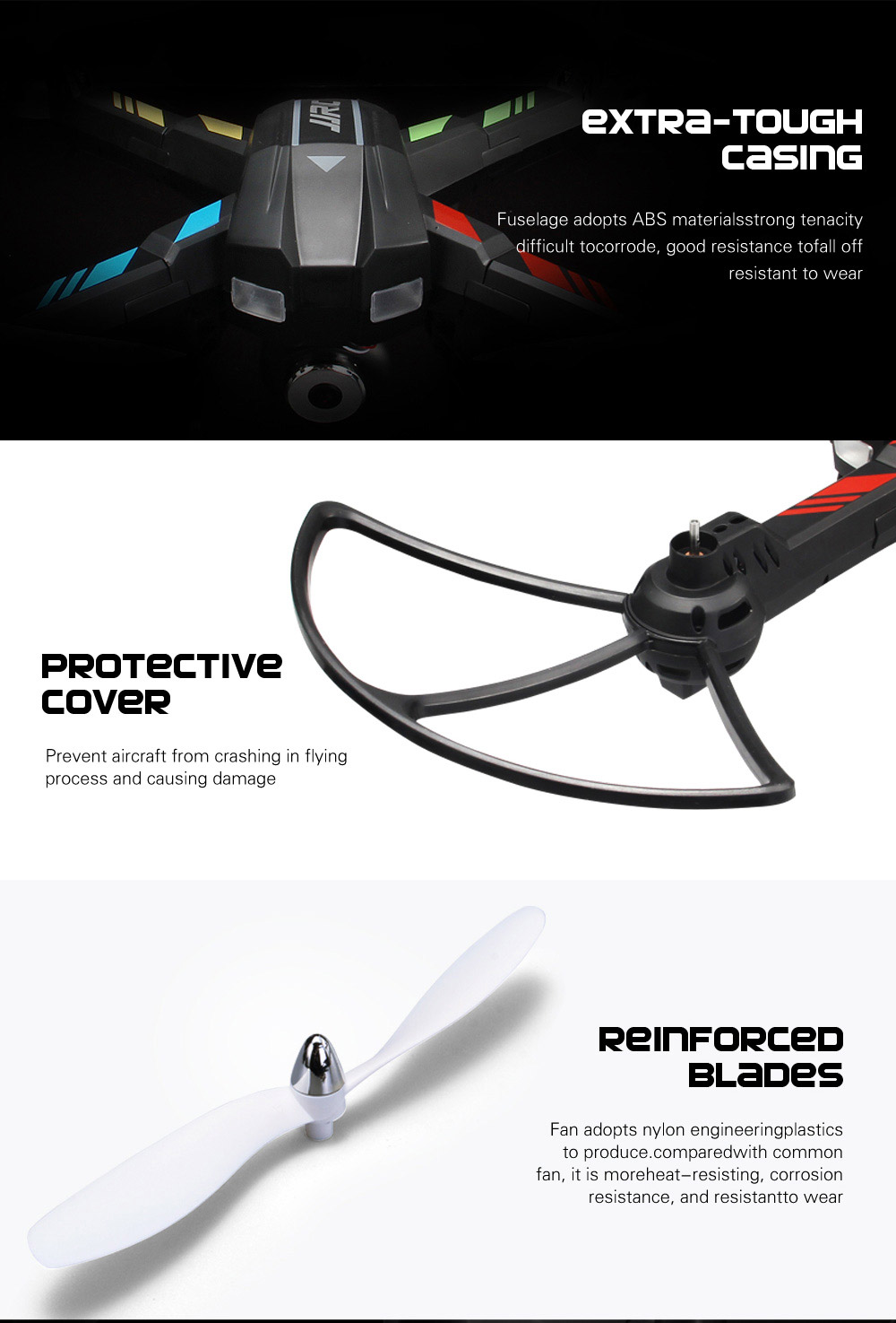 JJRC H28C With 2.0MP Camera 1 Axis Gimbal CF Mode 3D Roll 2.4G 4CH 6Axis Modular RC Quadcopter RTF