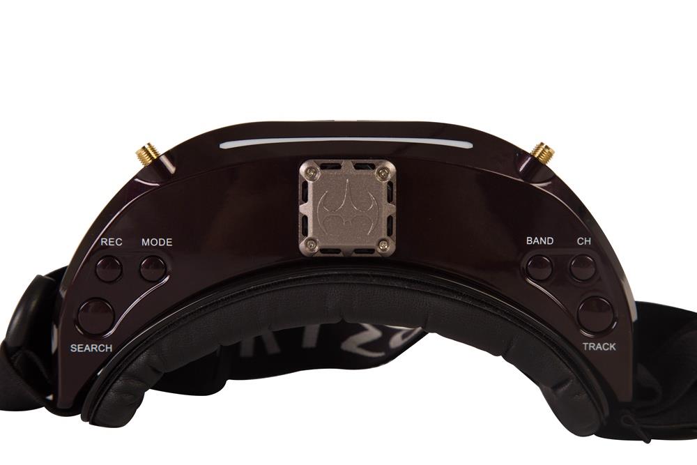 Skyzone SKY03O OLED Display 1024 X 768 5.8G 48CH Diversity FPV Video Goggles With FAN HDMI Head Tracking - Metallic Black
