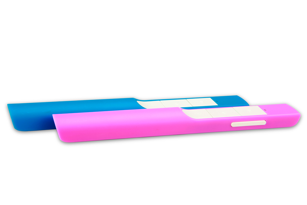 KP-810-37 R.F 2.4G Wireless Connection Green Laser Pointer Pen for PPT Presentation Meeting Education Training - Pink