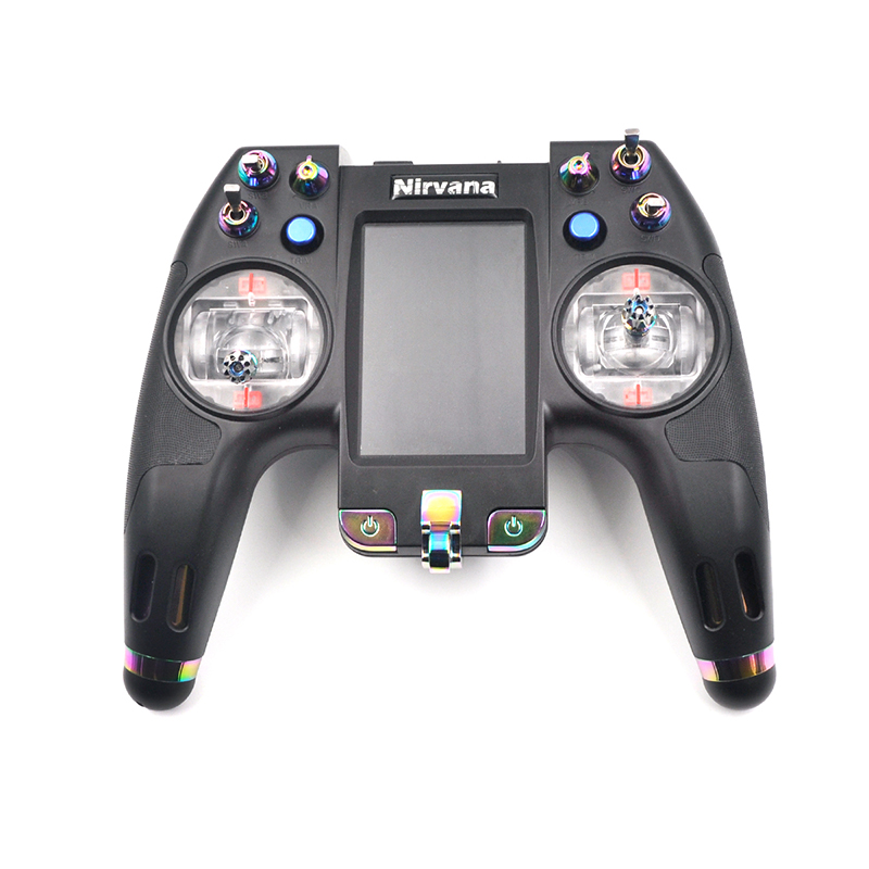 Flysky FS-NV14 Nirvana Transmitter with 3.5" Display 2.4G 14CH Open Source for FPV Racing Drone - Mode 2