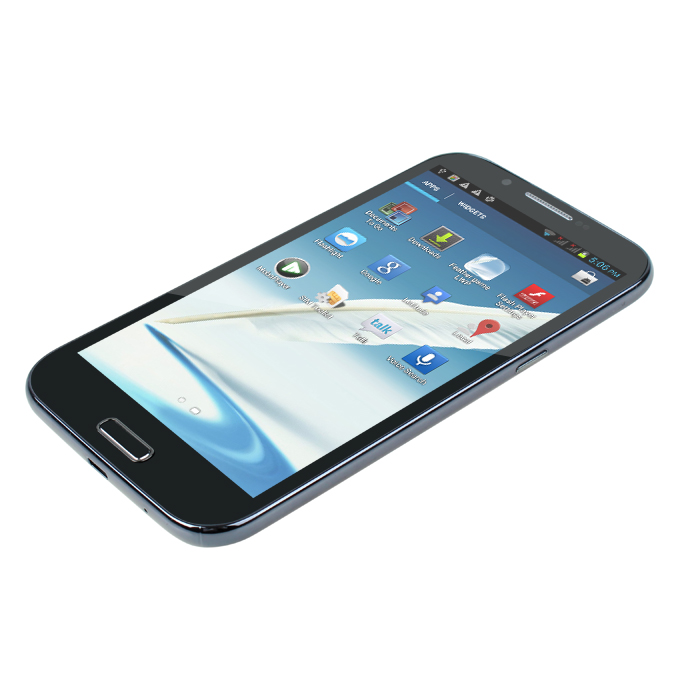 Tinhe(Tianhe) N7100 5.5 Inch QHD Screen MTK6577 Dual Core Smartphone 4GB ROM 8.0MP Camera Android 4.0 OS with 3G/GPS - Gray