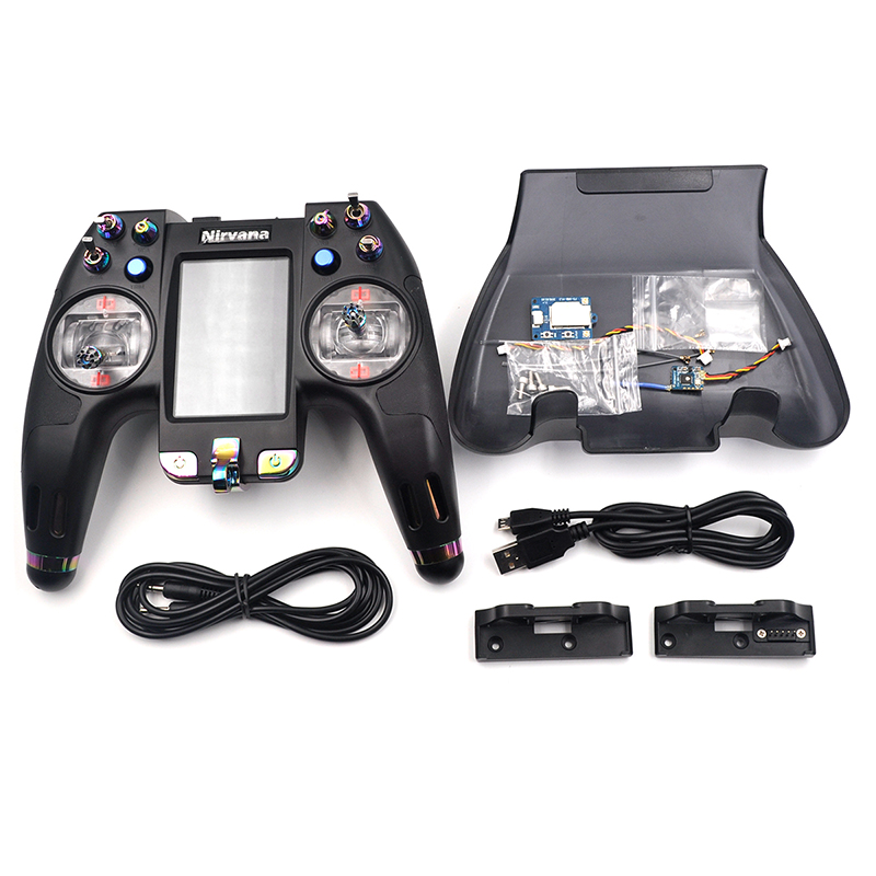 Flysky FS-NV14 Nirvana Transmitter with 3.5" Display 2.4G 14CH Open Source for FPV Racing Drone - Mode 2