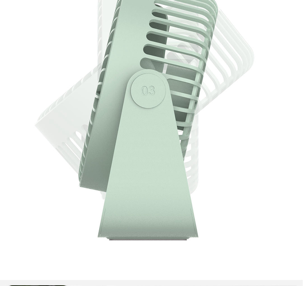 Xiaomi SOTHING Portable 360 Degree Rotation Desktop USB Fan - Pink