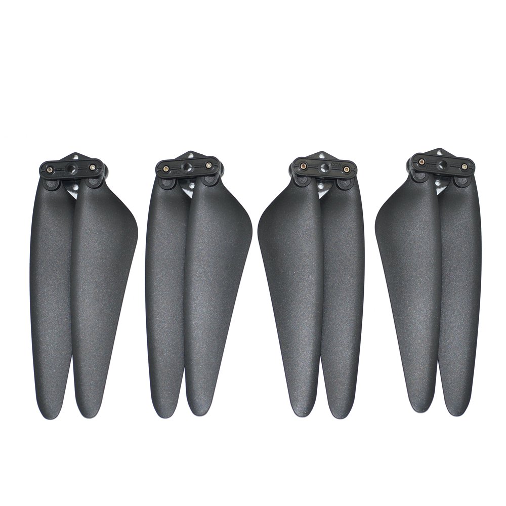 2Pairs VISUO ZEN K1 Foldable RC Drone Quadcopter Spare Parts CW CCW Quick Release Folding Propeller - Black