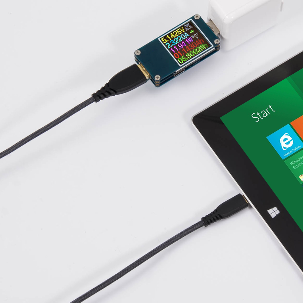 Tronsmart MUC01 5 Pack (1ftx2+3ftx2+6ftx1) USB A to Micro USB Cable for Samaung LG Android Smartphones - Black