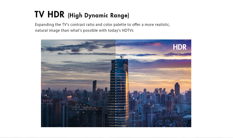 Haier U55H7000 55" 4K UHD Smart TV 16:9 DVB-T2/S2/C H.265 HDR Netflix 4K Streaming HDMI VGA WIFI LAN Shipped to Italy Spain Portugal