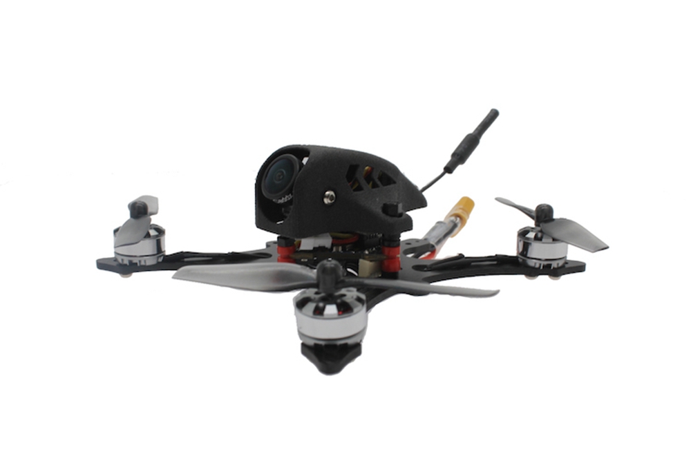 HBFPV FF65-GT 3S 2.5Inch Toothpick FPV Racing Drone F4 OSD 12A BLHeli_S 200mW VTX Caddx EOS2 Cam BNF - Frsky Pro D8