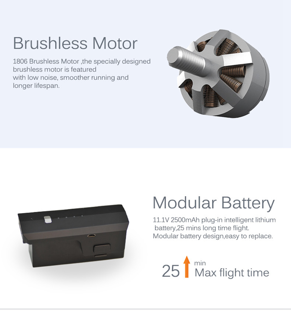 SJRC F11 GPS 5G WiFi FPV Foldable Brushless RC Drone with Adjustable 1080P HD Camera 25mins Flight Time - RTF