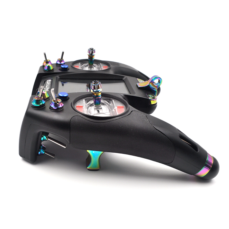 Flysky FS-NV14 Nirvana Transmitter with 3.5" Display 2.4G 14CH Open Source for FPV Racing Drone - Mode 2