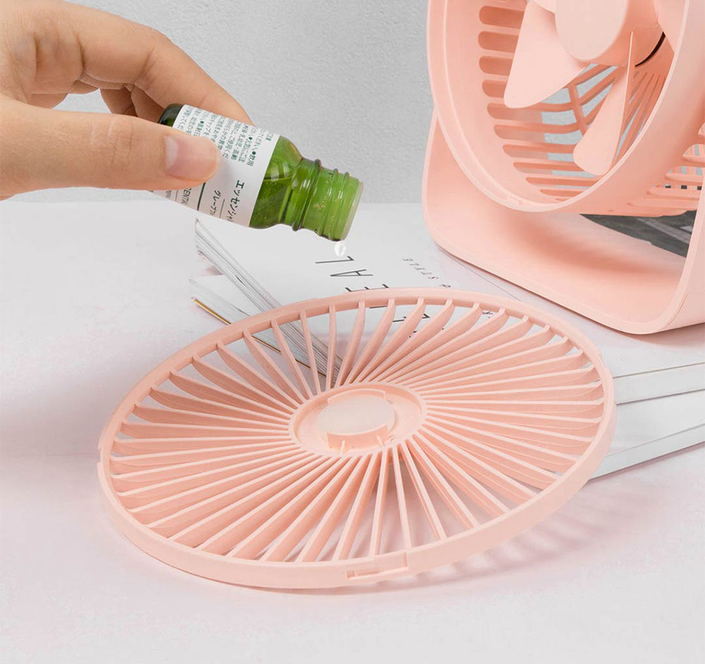 Xiaomi SOTHING Portable 360 Degree Rotation Desktop USB Fan - Mint Green