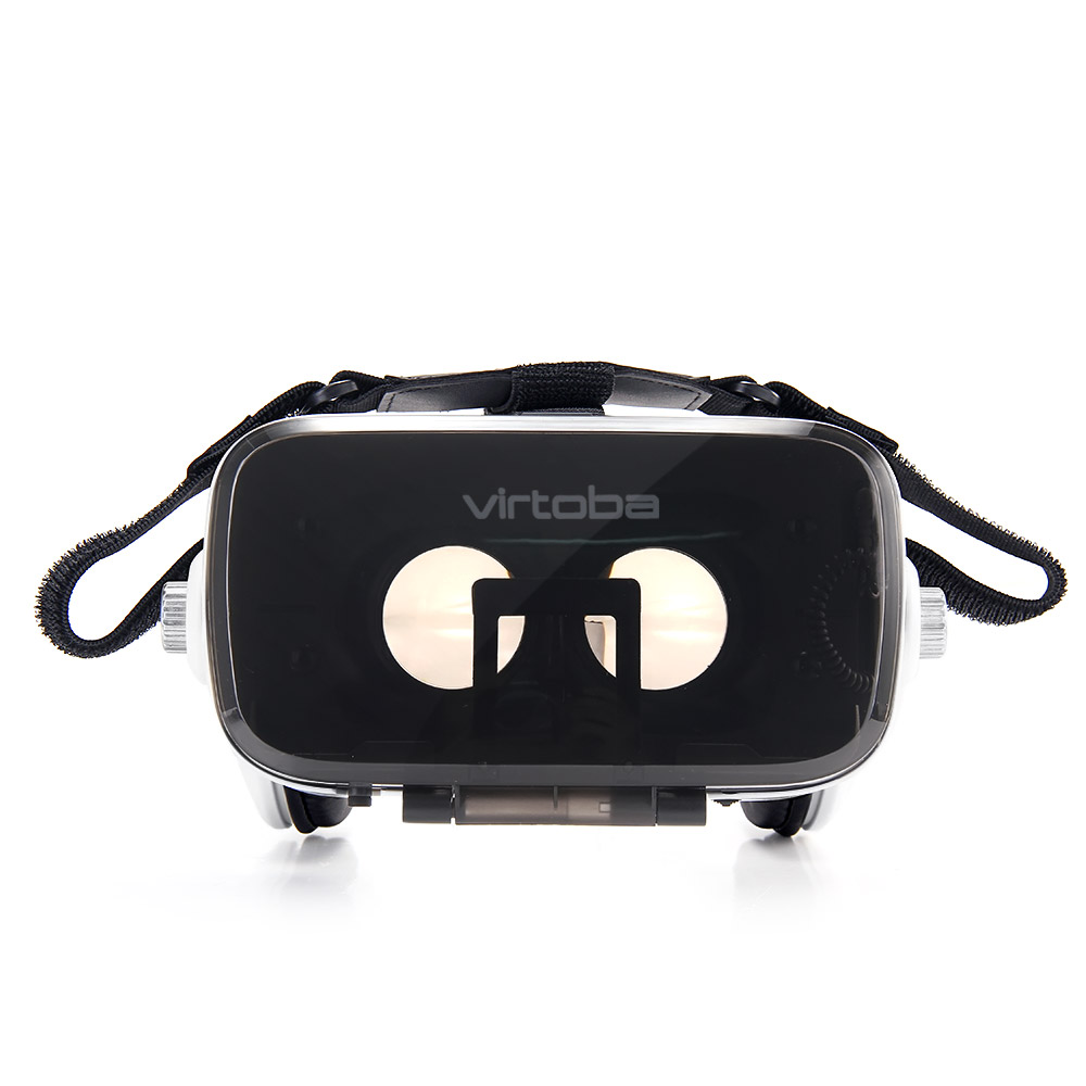 Virtoba X5 VR Virtual Reality Headset IPD Adjustable 120 Degrees FOV Immersive VR Virtual Reality Movie Video Game Headset for 4-6 Inch Smartphone