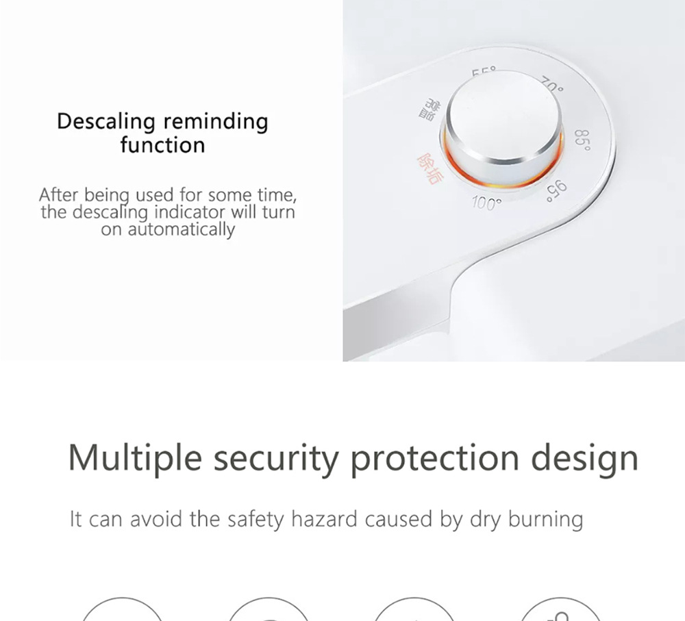Xiaomi Smart Heat Water Dispenser Pumping Device Instant Hot Drinking Auto Heater Desktop Home