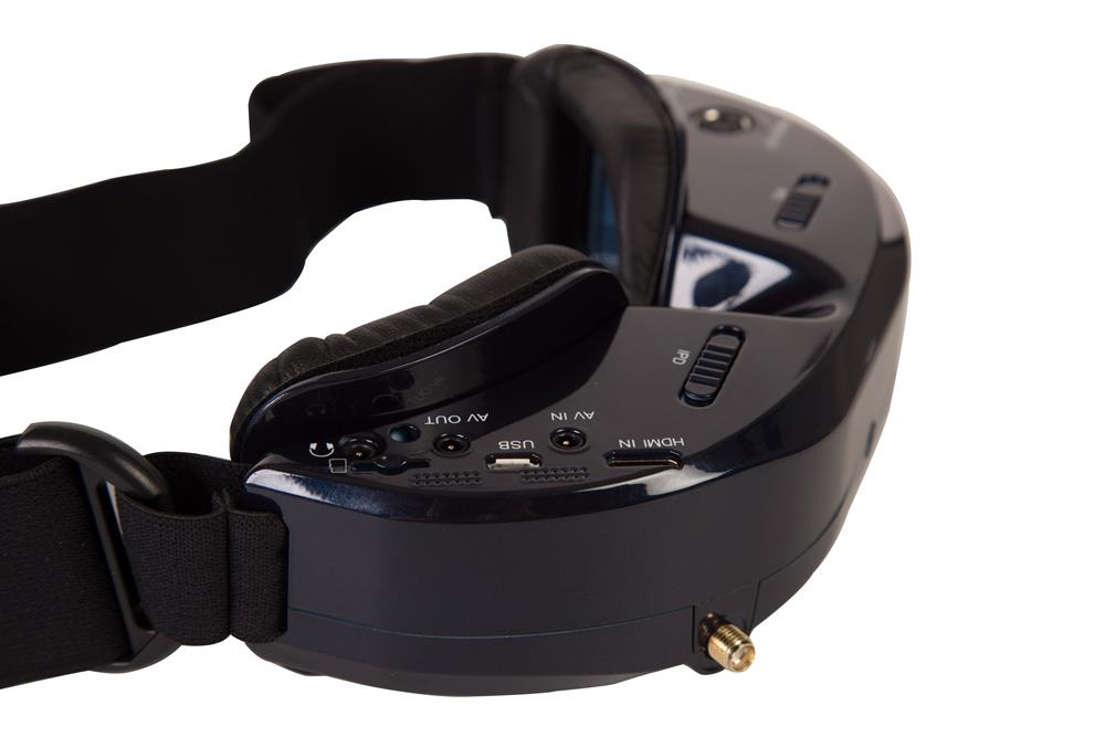 Skyzone SKY03O OLED Display 1024 X 768 5.8G 48CH Diversity FPV Video Goggles With FAN HDMI Head Tracking - Midnight Blue