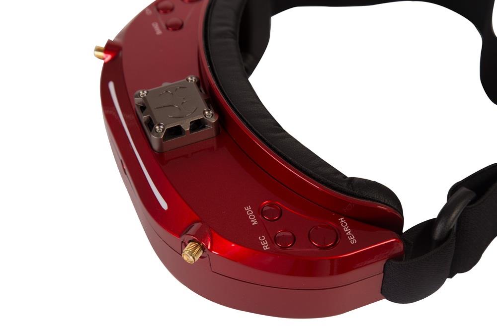 Skyzone SKY03O OLED Display 1024 X 768 5.8G 48CH Diversity FPV Video Goggles With FAN HDMI Head Tracking - Red