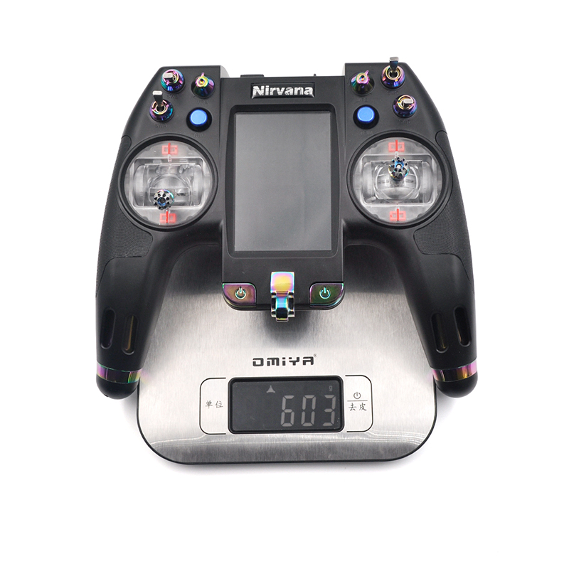 Flysky FS-NV14 Nirvana Transmitter with 3.5" Display 2.4G 14CH Open Source for FPV Racing Drone - Mode 2