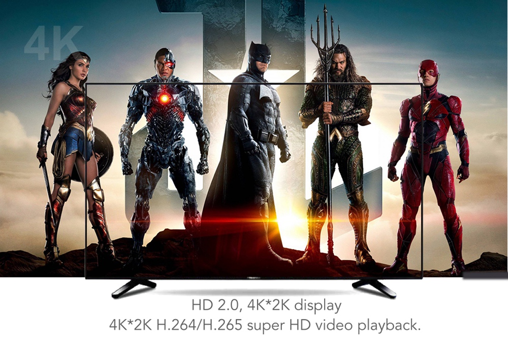 Tanix TX3 Max Android 7.1 Amlogic S905W 2GB/16GB Support ALICE UX 4K TV Box WIFI Bluetooth LAN