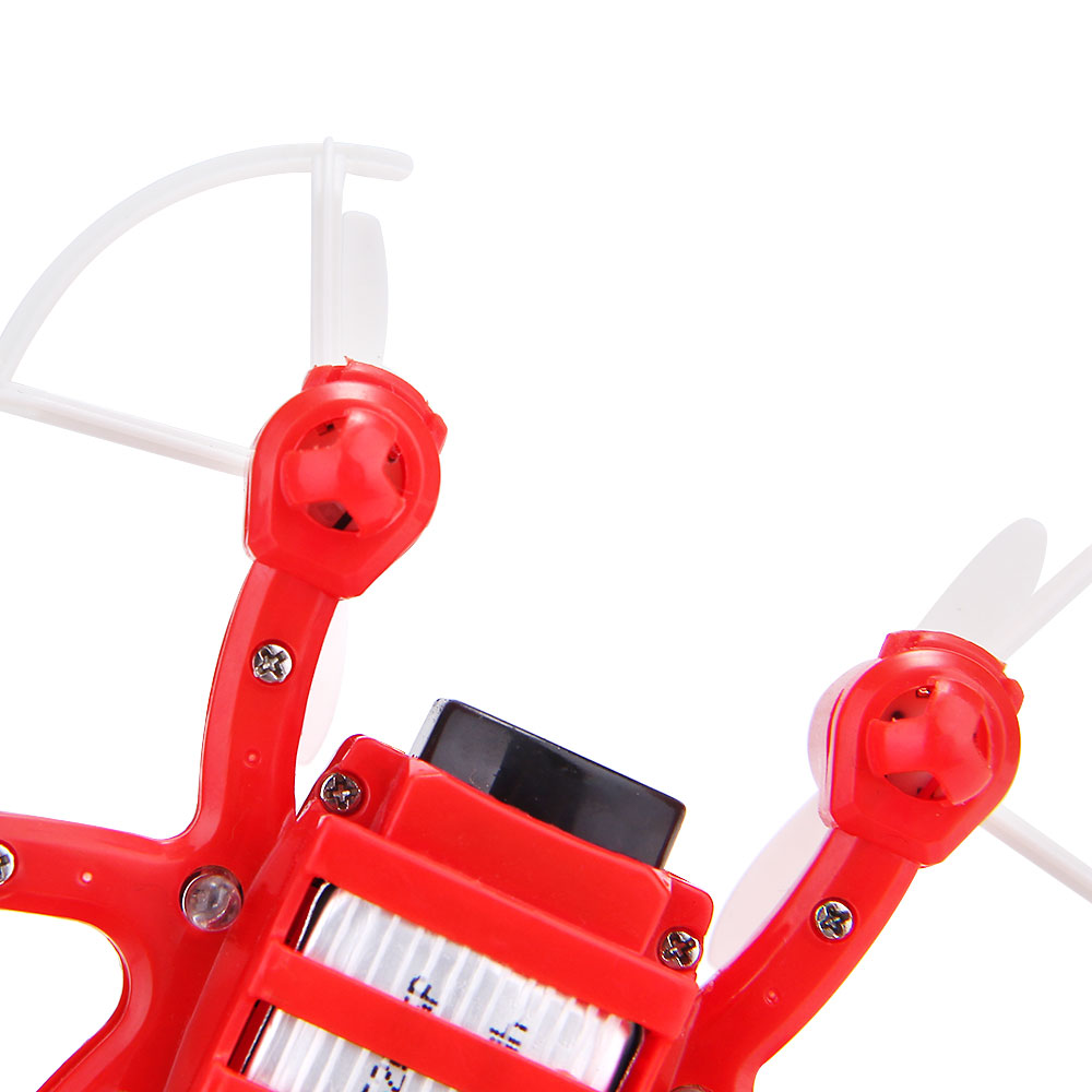 Bundle FQ777-126C MINI Spider Drone RTF Red + Extra 3.7V 25C 220mAh Battery