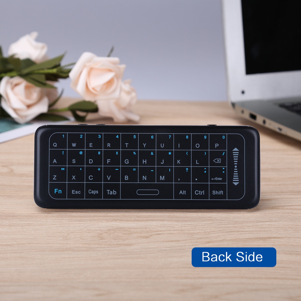 iPazzPort KP-62 7-Colour Backlight Full Touchpad 6-Axis Air Mouse 2.4G RF Mode Compatible with Windows/Android/iOS