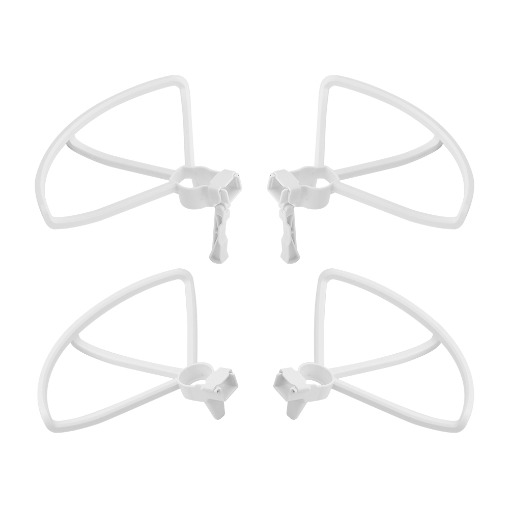 4PCS Propeller Guard With Raised Legs Spare Parts Set For Hubsan H117S Zino RC Drone Quadcopter - White