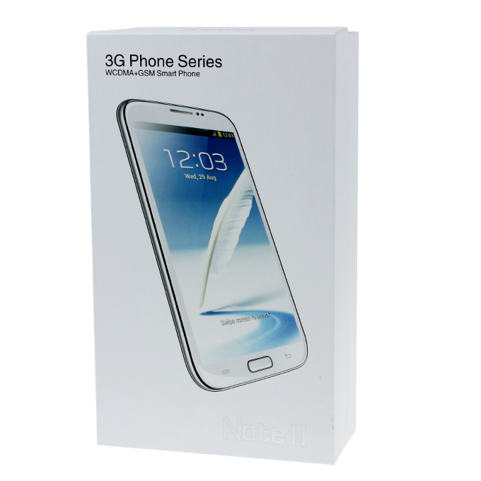 Tinhe(Tianhe) N7100 5.5 Inch QHD Screen MTK6577 Dual Core Smartphone 4GB ROM 8.0MP Camera Android 4.0 OS with 3G/GPS - Gray