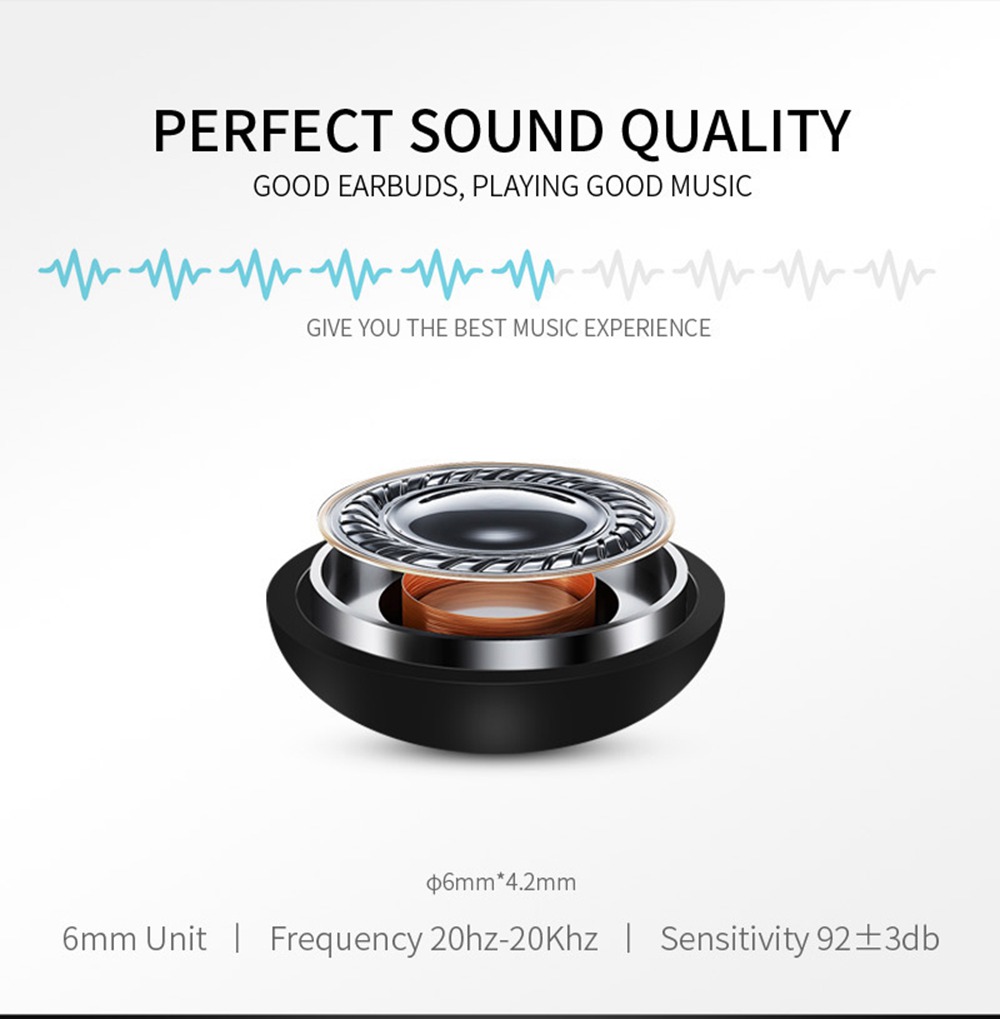 T1-APTX Bluetooth 5.0 TWS Earphones AAC/aptX/SBC Unilateral Use Binaural Call 300mAh Charging Box with Type-C Cable
