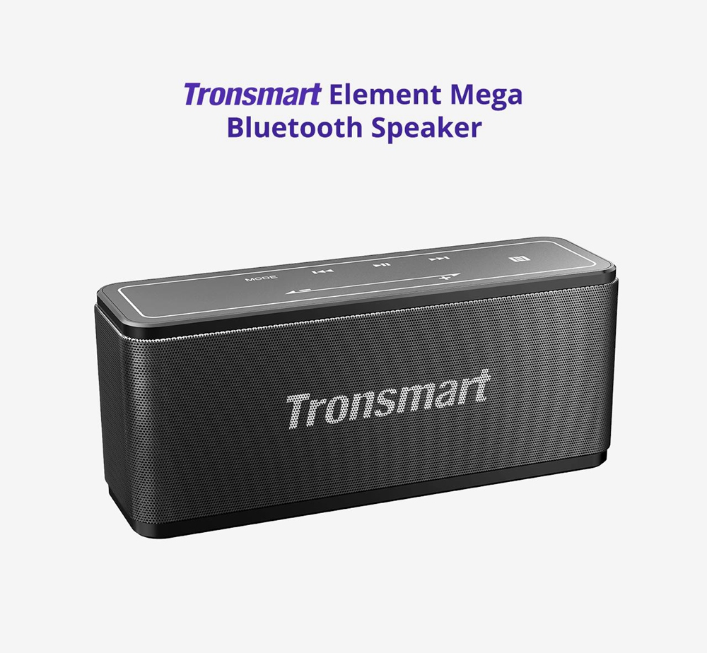 Bundle Tronsmart Element Mega 40W Bluetooth Speaker with 3D Digital Sound TWS + Tronsmart Element Mega Carrying Case