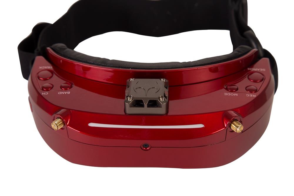 Skyzone SKY03O OLED Display 1024 X 768 5.8G 48CH Diversity FPV Video Goggles With FAN HDMI Head Tracking - Red
