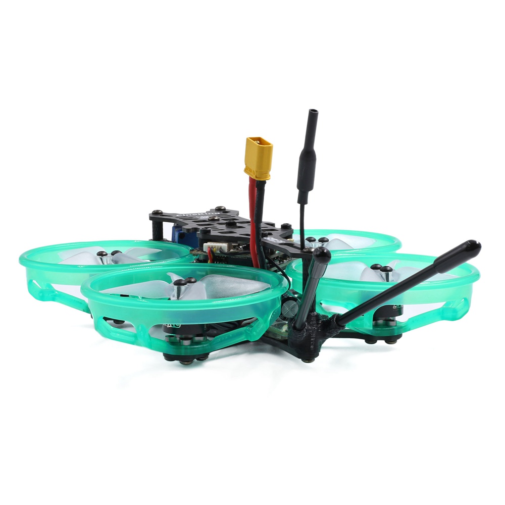 Geprc CineKing 4K 2 Inch 3-4S Motor FPV Racing Drone With Stable F411 FC 12A ESC 5.8G 200mW VTX Caddx Tarsier Cam BNF Version - FlySky FS-A8S V2 Receiver