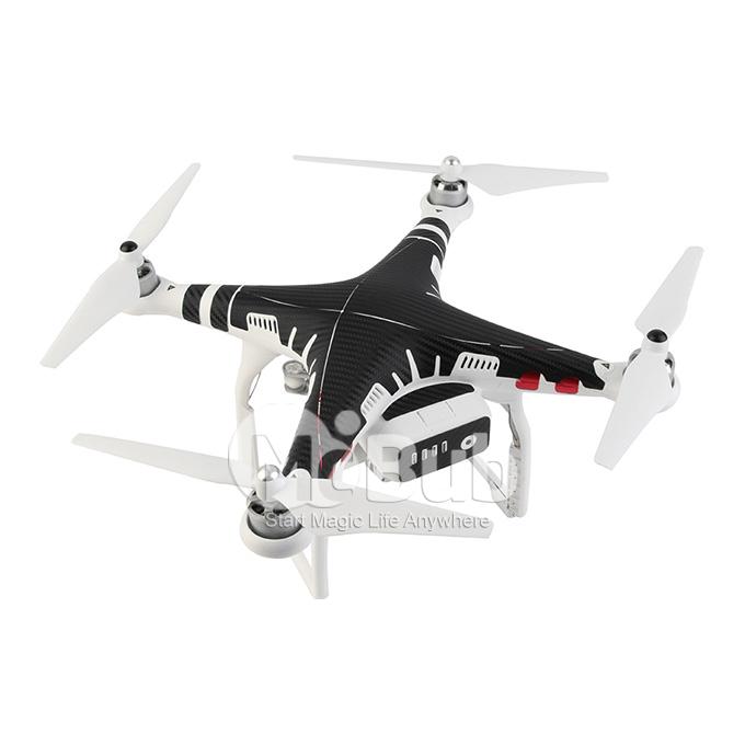 DJI Phantom 3 PVC Stickers Carbon Fiber Pattern Decals