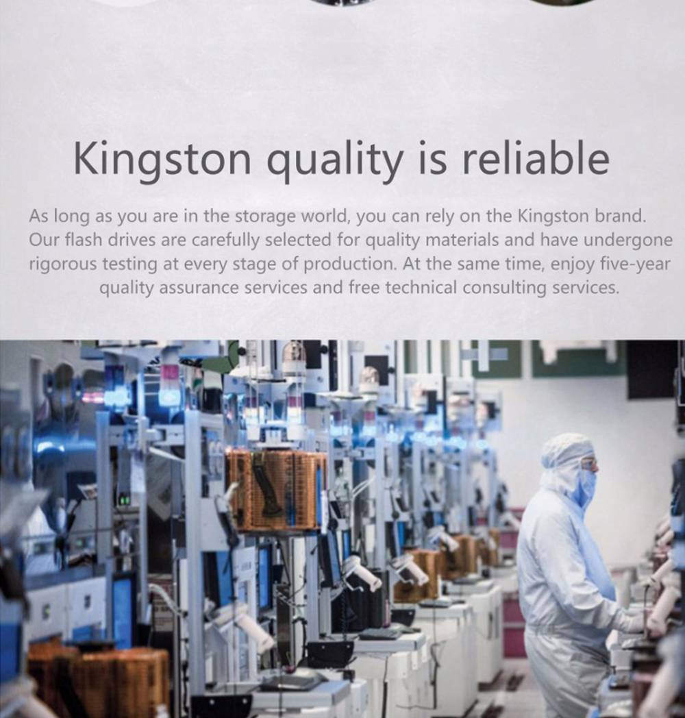 Kingston DTEG2 32GB Metal Casing USB 3.1 Flash Drive Reading Speed 180MB/S - Black