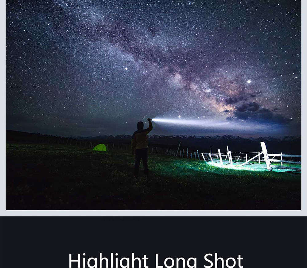 Xiaomi Youpin Outdoor Flashlight 2000LM 5 Models Multi-function Brightness IPX7 Waterproof Camping Flash Light