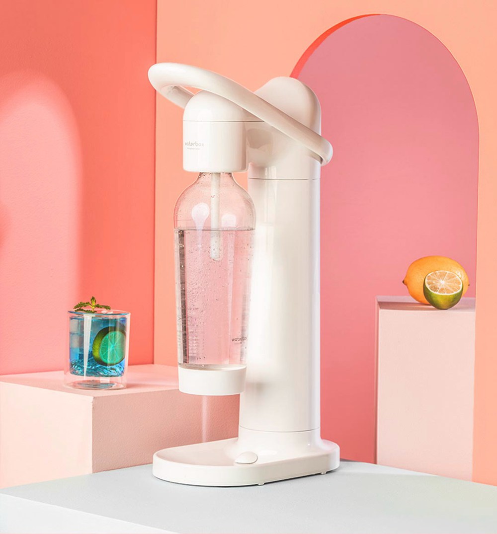 Xiaomi Youpin WATERBOX Desktop Sparkling Water Maker Include CO2 Bottle And Bubble Water - White