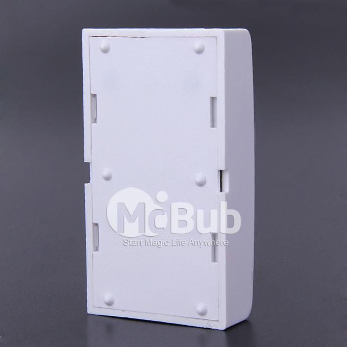 V006B Digital Wireless Door Bell With 38 Polyphony Tunes Songs LED Remote Control Digital Doorbell - White