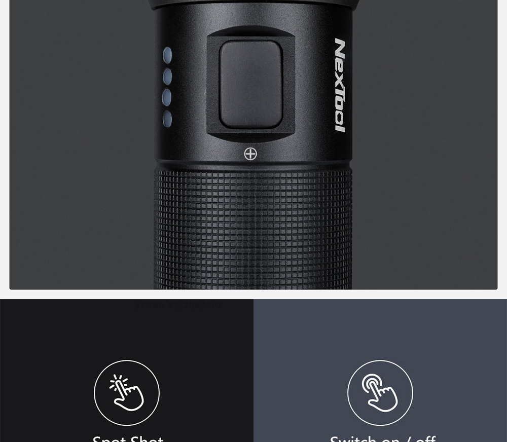 Xiaomi Youpin Outdoor Flashlight 2000LM 5 Models Multi-function Brightness IPX7 Waterproof Camping Flash Light