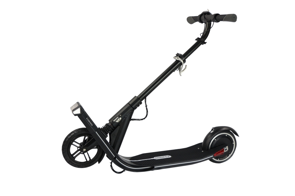 Eswing ESKICK Folding Electric Scooter 250W Motor Max 25km/h Samsung 4.4Ah Battery 8 Inches Anti-Skid Tire - Black