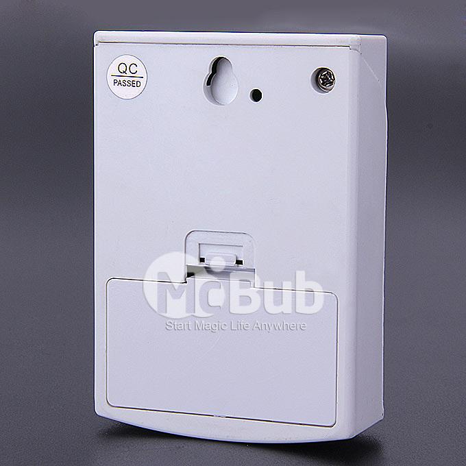 V006B Digital Wireless Door Bell With 38 Polyphony Tunes Songs LED Remote Control Digital Doorbell - White