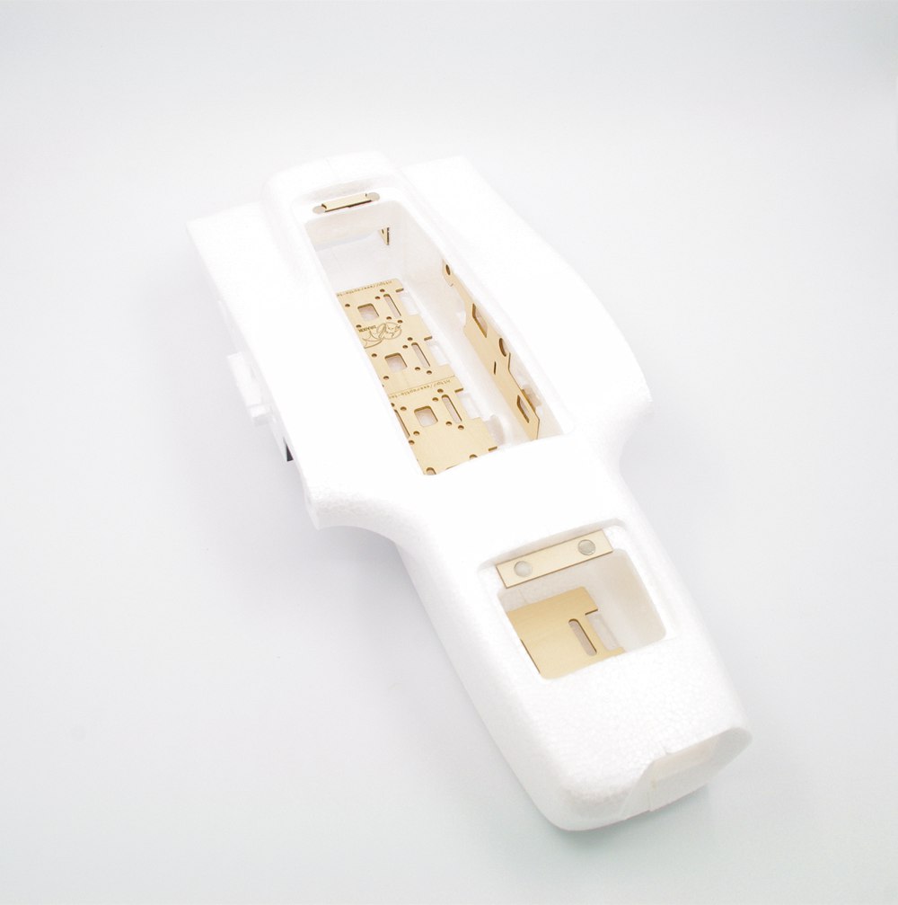 Reptile Dragon-1200 1200mm Wingspan EPP Dual Front Pull FPV Flying Wing RC Airplane With Power System - PNP Version