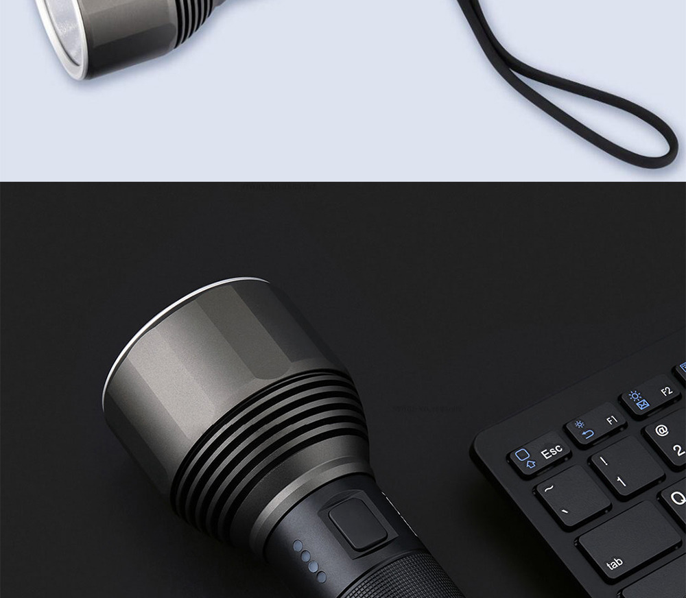 Xiaomi Youpin Outdoor Flashlight 2000LM 5 Models Multi-function Brightness IPX7 Waterproof Camping Flash Light