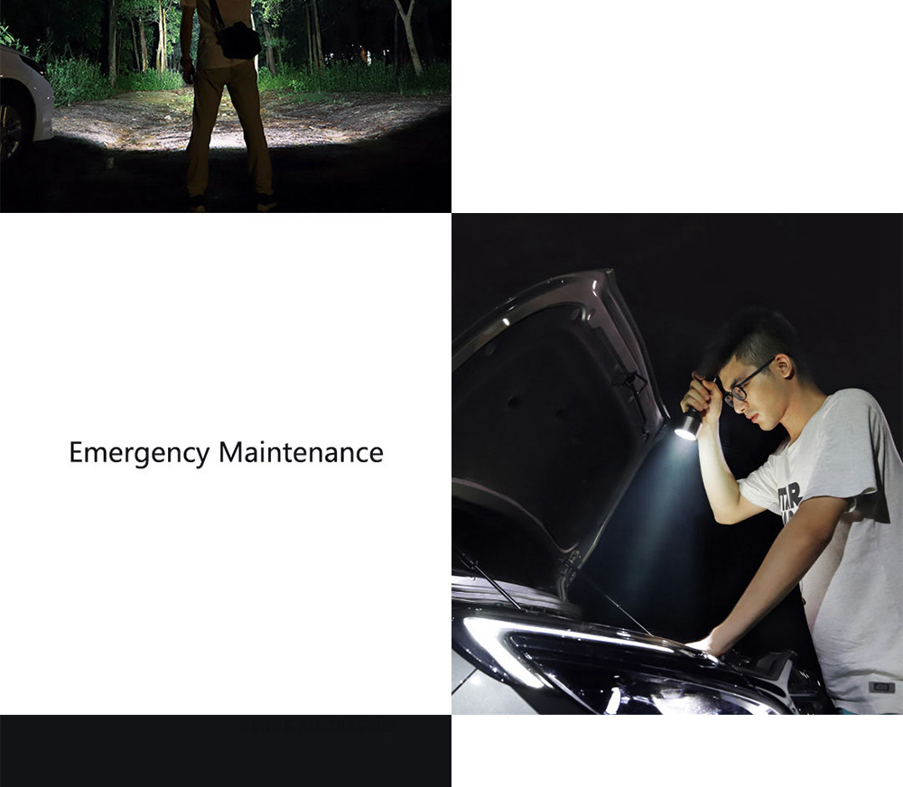 Xiaomi Youpin Outdoor Flashlight 2000LM 5 Models Multi-function Brightness IPX7 Waterproof Camping Flash Light